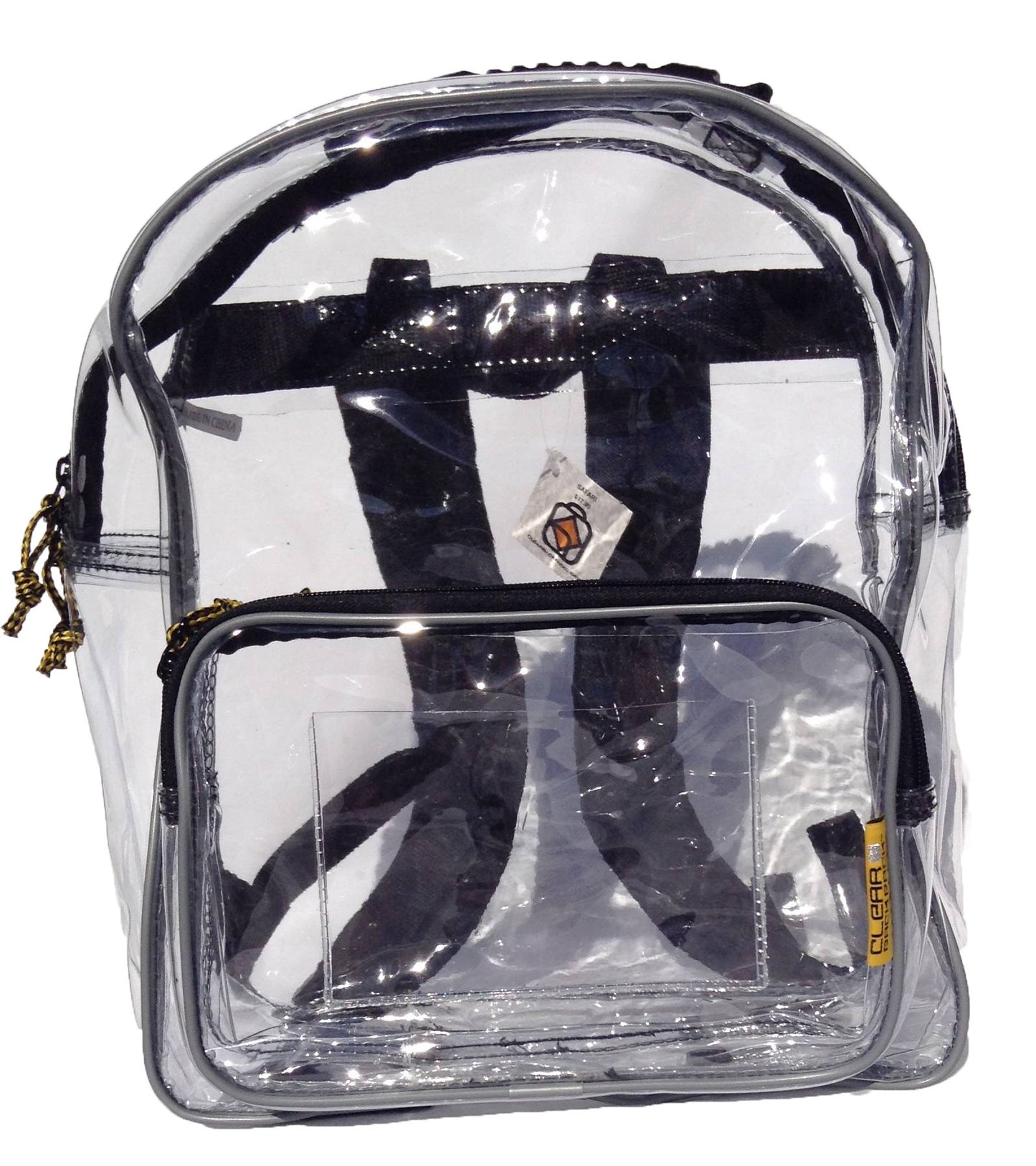 Safari - Small Clear Backpack with 1 Pocket